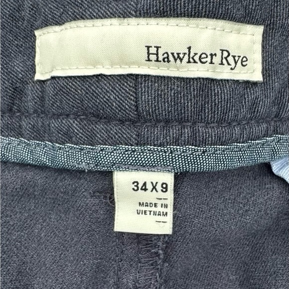 Hawker Rye Sz 34X9 Shorts. Gray - Picture 3 of 6